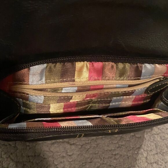 Tignanello Black Crossbody Purse - Picture 3 of 11
